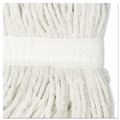  | Boardwalk BWK2020REA #20 Cut-End Rayon Wet Mop Head - White image number 3