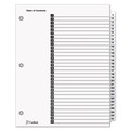Just Launched | Cardinal 60113CB 31 Tab 1 - 31 Letter Traditional Onestep Index System - White (31/Set) image number 0