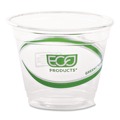 Labor Day Sale | Eco-Products EP-CC9S-GS GreenStripe 9 oz. Renewable and Compostable Cold Cups - Clear (1000/Carton) image number 2