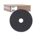 Just Launched | Boardwalk BWK4017BLA 17 in. Diameter Stripping Floor Pads - Black (5/Carton) image number 0