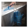 Food Service | San Jamar SAN SI5000 6 - 10 oz. Saf-T-Scoop and Guardian System for Ice Machines - Transparent Blue image number 2