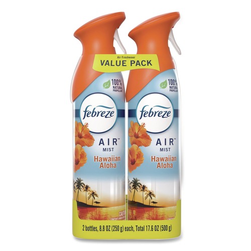 Odor Control | Febreze 80816818 8.8 oz. Aerosol Spray AIR - Hawaiian Aloha (2/Pack) image number 0