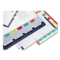 Dividers & Tabs | Redi-Tag B39020 1.13 in. Wide 1/5-Cut Inkjet Printable Index Tabs - Assorted Colors (375/Pack) image number 3
