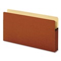 File Folders | Pendaflex 1536GAM Smart Shield 5.25 in. Expansion Legal Size File Pocket - Red Fiber (10/Box) image number 1