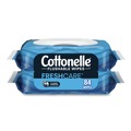 Cleaning Cloths | Cottonelle 35970 Fresh Care 1-Ply 3.73 in. x 5.5 in. Flushable Cleansing Cloths - White (8/Carton) image number 1