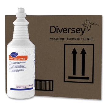 Diversey Care 95002523 32 oz. Squeeze Bottle Citrus Express Gel Spotter - Citrus Scent (6/Carton)