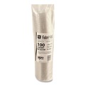 Cups and Lids | Fabri-Kal LKC1624F 16 oz to 24 oz Greenware Plastic Cold Drink Lids - Clear (1000/Carton) image number 3