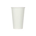 Cups and Lids | Karat C-KCP16W 16 oz. Double Poly Paper Cold Cups - White (1000/Carton) image number 0