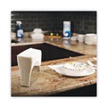  | Boardwalk BWK8310 12 in. x 12 in. 1-Ply 1/4-Fold Lunch Napkins - White (6000/Carton) image number 8