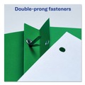 Just Launched | Avery 47977 0.5 in. Capacity 11 in. x 8.5 in. Prong Fastener Two-Pocket Folder - Green (25/Box) image number 5
