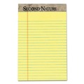 Just Launched | TOPS 74840 Second Nature 5 in. x 8 in. Recycled Ruled Pads - Narrow, Canary (1-Dozen) image number 0