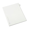 Dividers & Tabs | Avery 01425 Avery-Style 26-Tab 'Y' Label 11 in. x 8.5 in. Preprinted Legal Side Tab Divider - White (25-Piece/Pack) image number 1