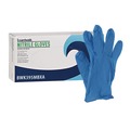 Disposable Gloves | Boardwalk 395MBXA 5 mil. Disposable Powder-Free Nitrile Gloves - Medium, Blue (100/Box) image number 0