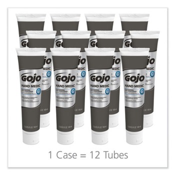 HAND AND BODY LOTIONS | GOJO Industries 8150-12 Hand Medic Professional Skin Conditioner, 5 Oz Tube, 12/carton