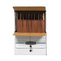  | Bankers Box 00061 SIDE-TAB Letter File Storage Boxes - White/Blue (12/Carton) image number 3
