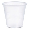  | Dart Y35 3.5 oz. High-Impact Polystyrene Cold Cups - Translucent (2500/Carton) image number 2