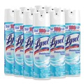 All-Purpose Cleaners | LYSOL Brand 19200-79329 19 oz. Aerosol Disinfectant Spray - Crisp Linen (12/Carton) image number 0