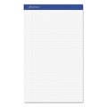 Notebooks & Pads | Ampad 20-330 8.5 in. x 14 in. Wide/Legal Ruled Perforated Writing Pads - White (1-Dozen) image number 1