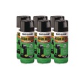 Painting | Rust-Oleum 241169 High Heat Enamel Spray Paint, Semi-Gloss Black, 12 oz Aerosol Can, 6/Carton image number 0