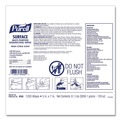 Hand Wipes | PURELL 9103-02 Surface Multi-Purpose Disinfecting Wipes, 1-Ply, 5 x 7, Fresh Citrus, White, 2/Carton image number 2