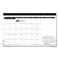 Notebooks & Pads | AT-A-GLANCE SK14-00 12-Month (Jan to Dec): 2026 18 in. x 11 in. Compact Desk Pad - White Sheets, Black Binding/Clear Corners image number 0