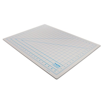 JUST LAUNCHED | X-ACTO X7762 18 in. x 24 in. Size 1 in. Grid Nonslip Bottom Self-Healing Cutting Mat - Gray