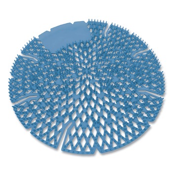 Big D Industries 062300 Diamond 3D Urinal Screen - Mountain Air Scent/Blue (6/Carton)