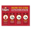 Just Launched | Folgers 2550006239 0.9 oz. Classic Roast Coffee Filter Packs (40/Carton) image number 5