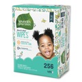Hand Wipes | Seventh Generation 34219 7 in. x 7 in. Refill Free and Clear Baby Wipes - White Unscented (256/Pack) image number 1