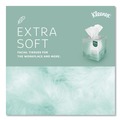Tissues | Kleenex 21272 Naturals 2-Ply Facial Tissues - White (90 Sheets/Box, 36 Boxes/Carton) image number 4
