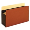 File Folders | Pendaflex 15446HD 7 in. Expansion Legal Size Heavy-Duty File Pockets - Redrope (5/Box) image number 0