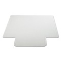 Office Chair Mats | Alera CM1J232ALEPL 45 x 53 Occasional Use Studded Chair Mat for Flat Pile Carpet - Clear image number 3