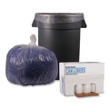 Just Launched | Boardwalk X6639SCKR01 33 in. x 39 in. 33 gal. 1.1 mil. Recycled Low-Density Polyethylene Can Liners - Clear (10 Bags/Roll, 10 Rolls/Carton) image number 1