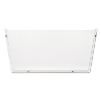 Deflecto 63201 Unbreakable DocuPocket 14.5 in. x 3 in. x 6.5 in. Letter Size Wall File - Clear