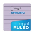 Notebooks & Pads | TOPS 63140 50-Sheet 8.5 in. x 11.75 in. Wide/Legal Rule Prism plus Colored Writing Pads - Pastel Orchid (12/Pack) image number 3