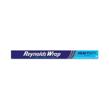 FOOD WRAPS | Reynolds Wrap PAC F28028 18 in. x 75 ft. Heavy Duty Aluminum Foil Roll (20 Rolls/Carton)