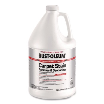 CLEANING AND SANITATION | Rust-Oleum 352253 Carpet Stain Remover Plus Deodorizer Lemon Scent 1 gal Jug (4/Carton)