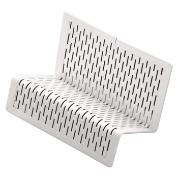 PRODUCTS | Artistic ART20001WH Urban Collection Perforated Steel Punched Metal Business Card Holder Holds 50 2 in. x 3.5 in. Cards - White