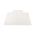Office Chair Mats | Deflecto CM2E432F EconoMat 46 in. x 60 in. Lipped Flat Packed All Day Use Chair Mat for Hard Floors - Clear image number 2