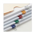 Binding Spines & Combs | Universal UNV31027 Binder Clips with Storage Tub - Mini, Assorted (60/Pack) image number 2