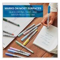 Washable Markers | Sharpie 2136772 Mystic Gems Ultra-Fine Tip Markers - Assorted (24/Pack) image number 2