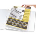 Sheet Protectors | C-Line 90125 8.5 in. x 11 in. 3-Hole Punched Top-Load Polypropylene Sheet Protectors - Clear (100/Box) image number 3