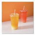 Cups and Lids | Karat C-KC32 32 oz. PET Plastic Cups - Clear (300/Carton) image number 3
