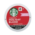 Coffee | Starbucks 12412029 Coffee K-Cups - Holiday Blend (88/Carton) image number 1