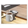 Desktop Organizers | Deflecto 400000 3.94 x 7.04 x 3.54 Standing Desk Cup Holder Organizer - Gray image number 2