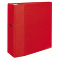 Binders | Avery 79586 3 Locking One Touch EZD Rings 5 in. Capacity 11 in. x 8.5 in. Heavy-Duty Non-View Binder with DuraHinge and Thumb Notch - Red image number 1