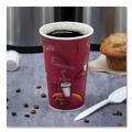 Cups and Lids | SOLO 420SI-0041 20 oz. Bistro Design Single-Sided Poly Paper Hot Cups (600/Carton) image number 5