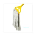  | Boardwalk BWK2024CCT #24 Cut-End Cotton Wet Mop Head - White (12/Carton) image number 5
