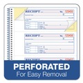 Notebooks & Pads | Adams SC1182 7.13 x 2.75 Two-Part Carbonless Money/Rent Receipt Book, 200 Forms Total image number 3