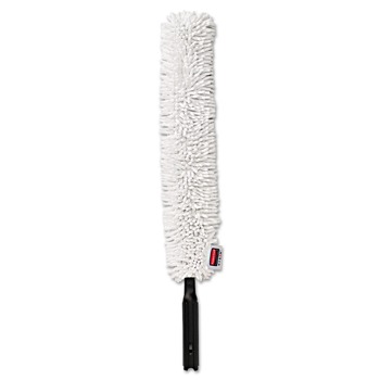 Rubbermaid Commercial HYGEN FGQ85200WH00 28.38 in. Handle HYGEN Quick-Connect Flexible Dusting Wand